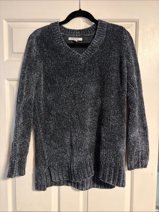 Orvis Sweaters - Orvis Women's Navy V-Neck Sweater